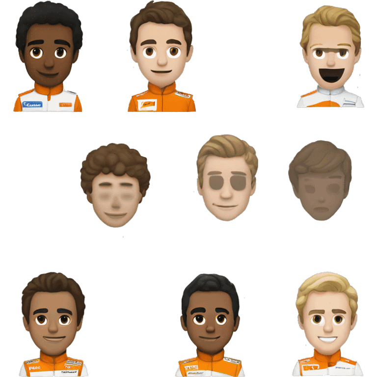 McLaren f1 lando Norris  emoji