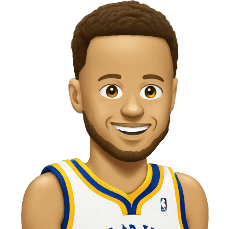 Stephen curry qui rit  emoji