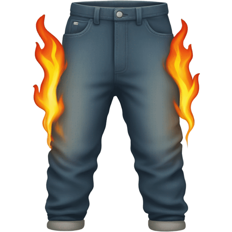 Pants on fire emoji