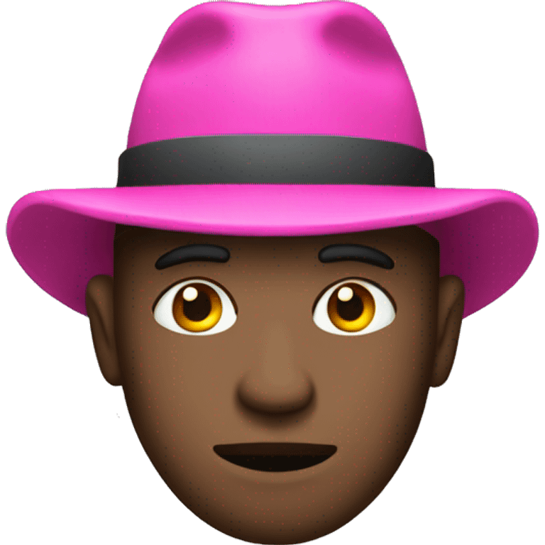 a robber with a pink hat emoji