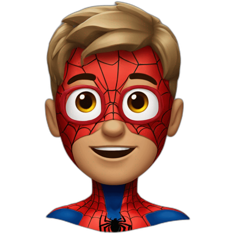 Belgium spiderman emoji