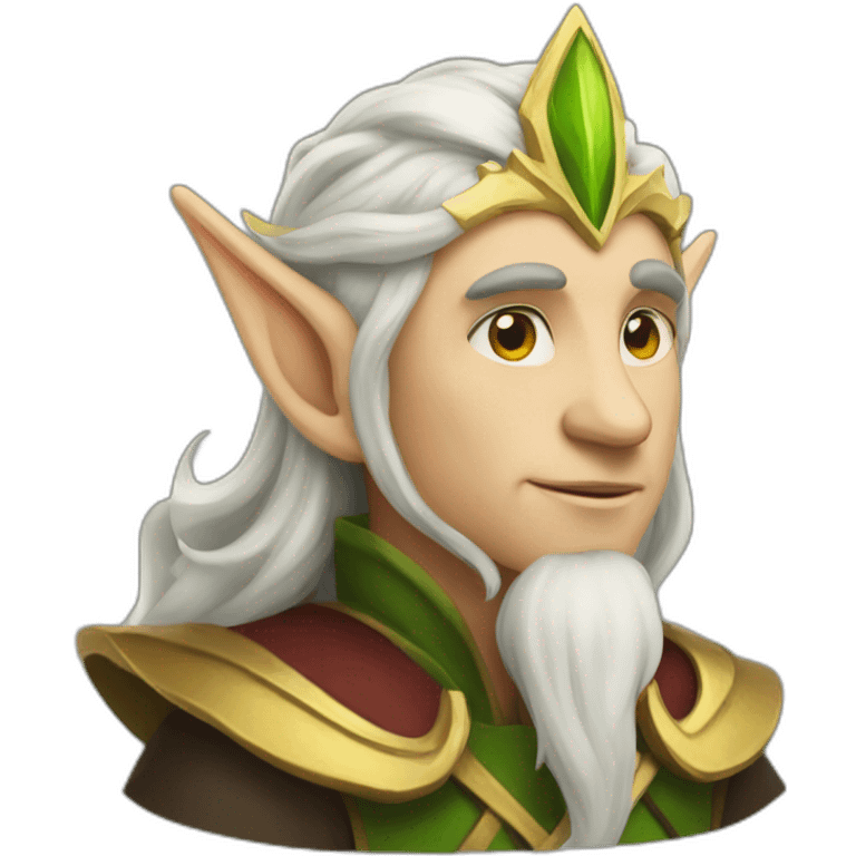 Tranduil elf king emoji