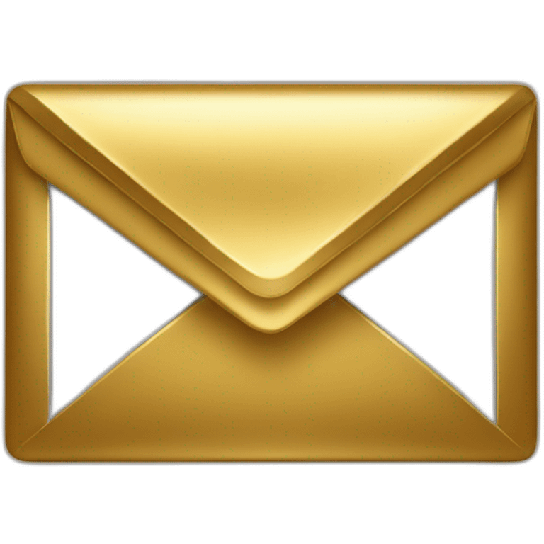 gold gmail emoji