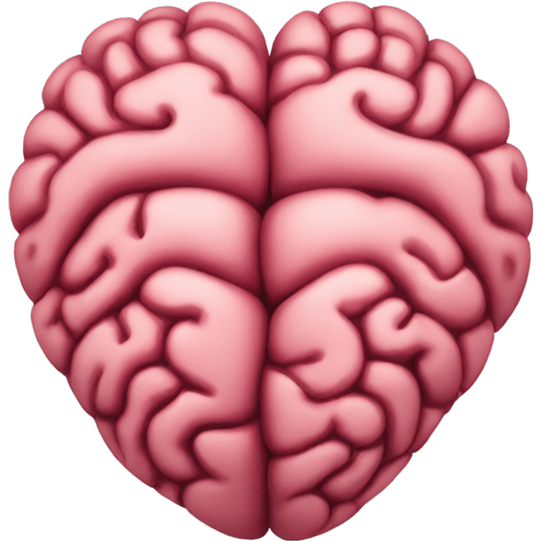 heart and brain logo emoji