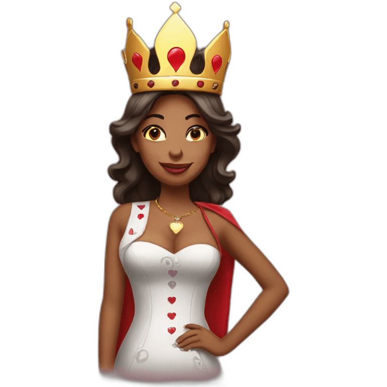 poker queen king emoji