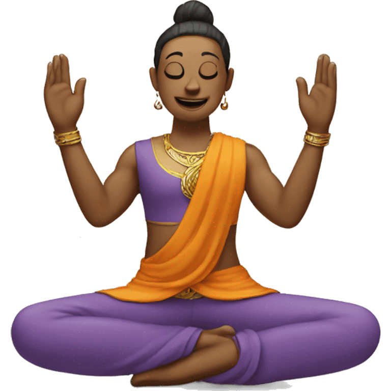 Create an emoji which is doing namaste  emoji