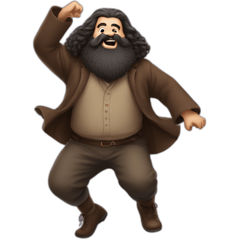 hagrid-happy-dancing emoji