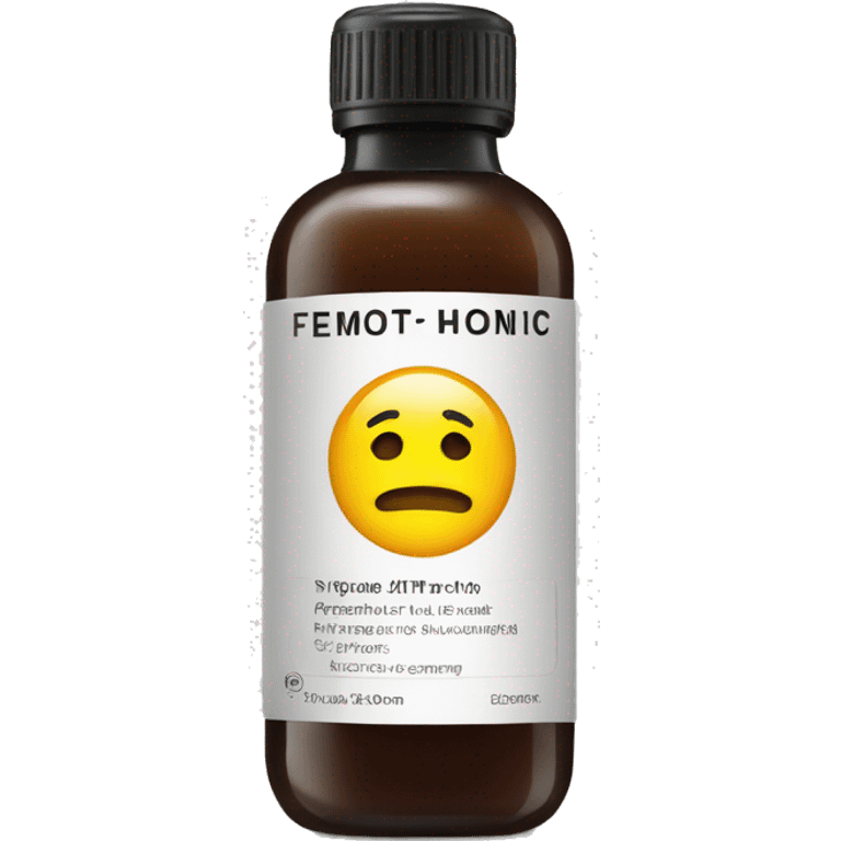 facial tonic with label emoji