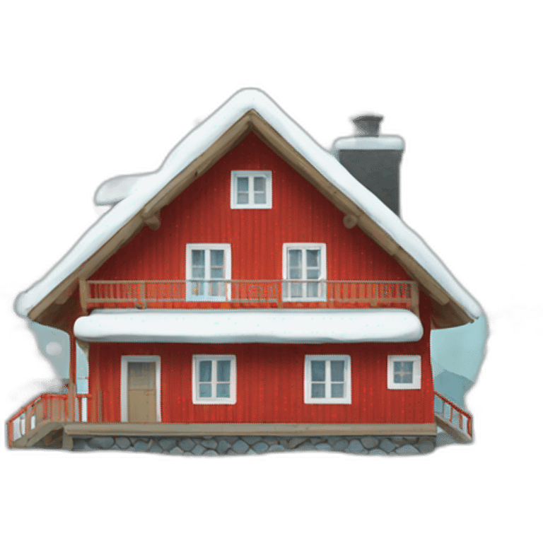 scandinavian holiday home emoji