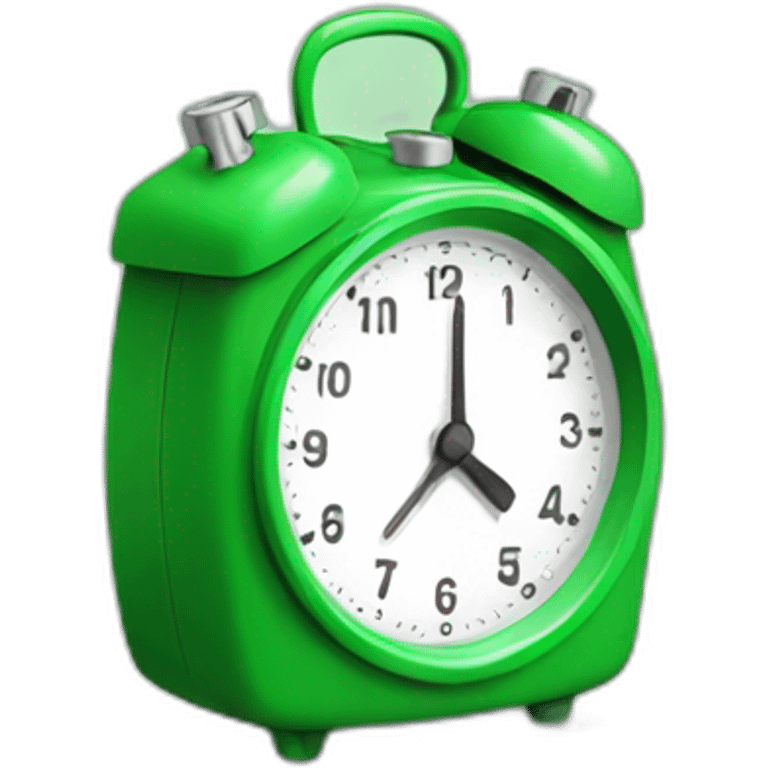 green timer emoji