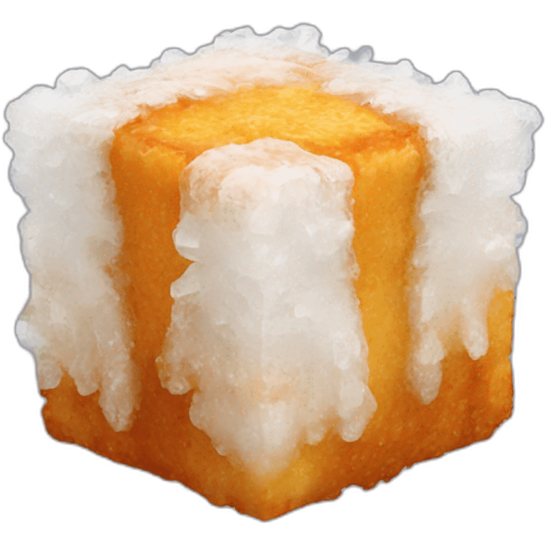 fried-ice-cube emoji