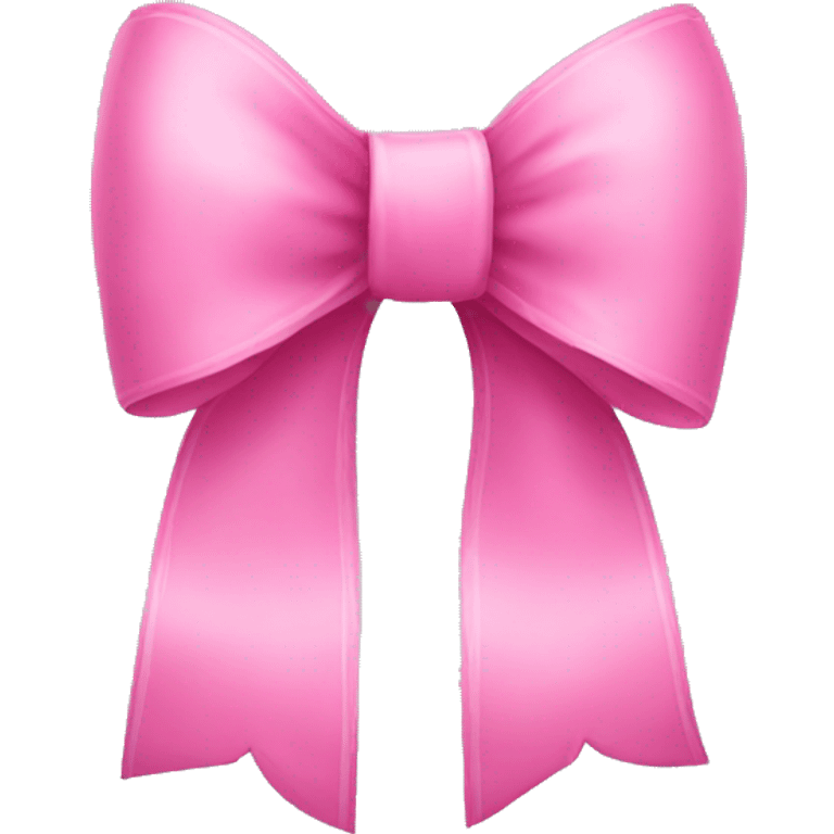 Pink bow emoji