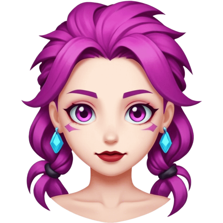 Jinx from arcane  emoji