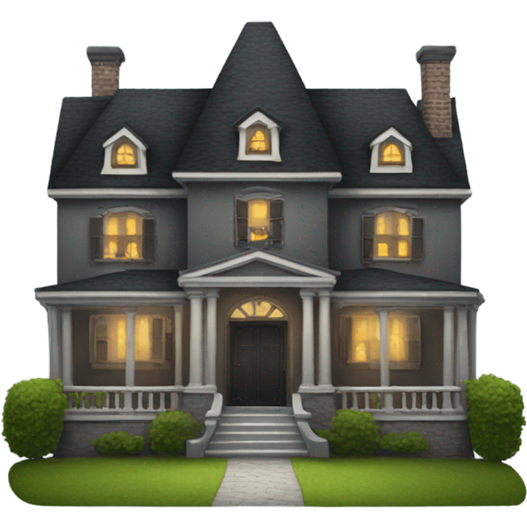 Big dark ref mansion  emoji