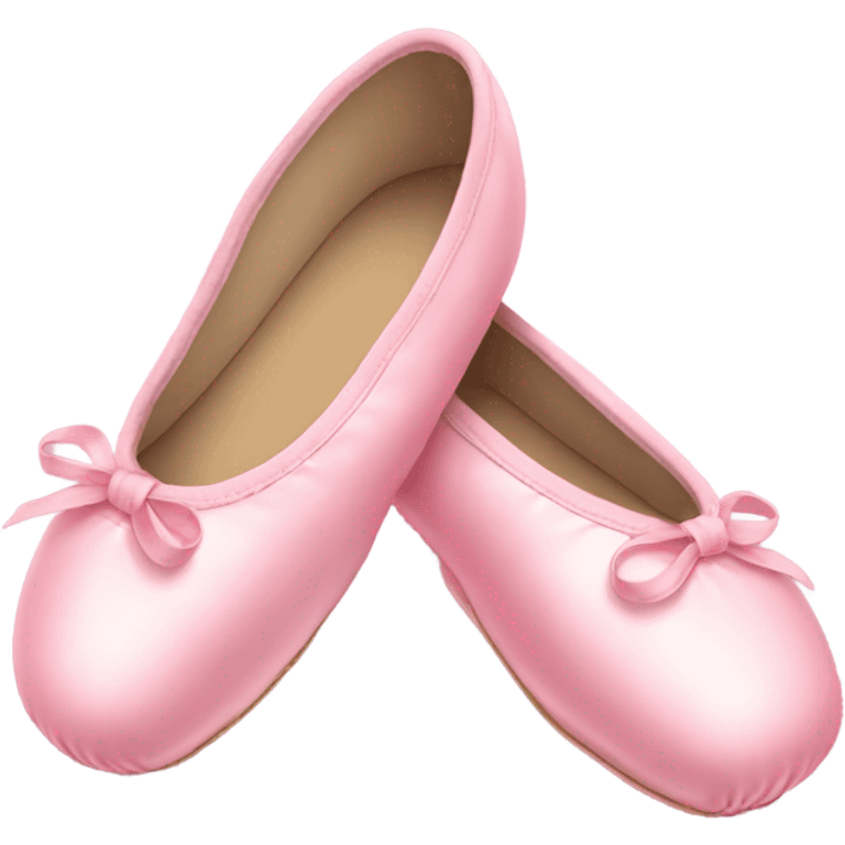 Pink ballet shoes emoji