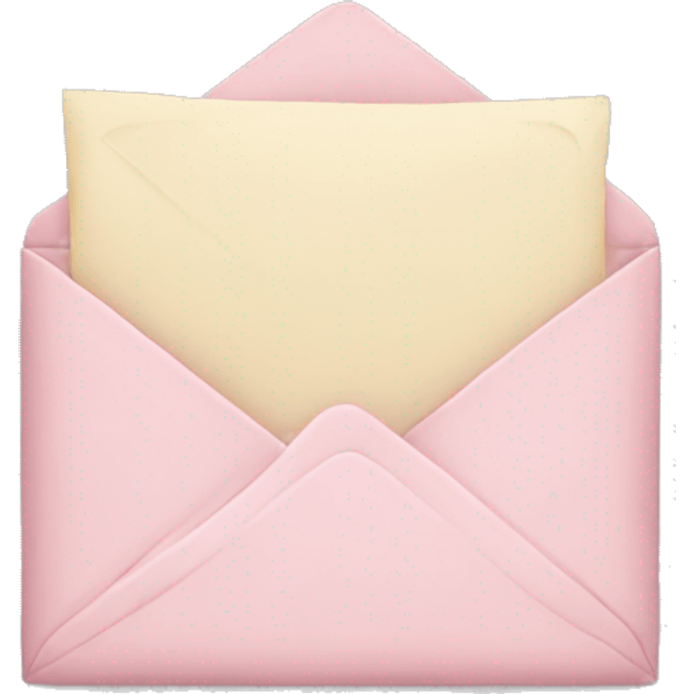 pastel pink envelope emoji