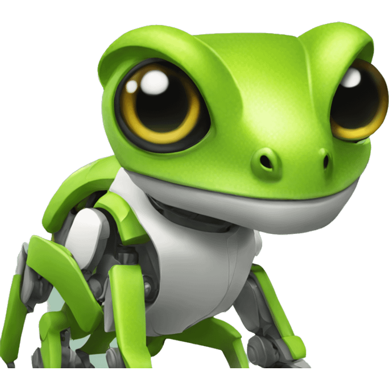 camaleon robotico emoji