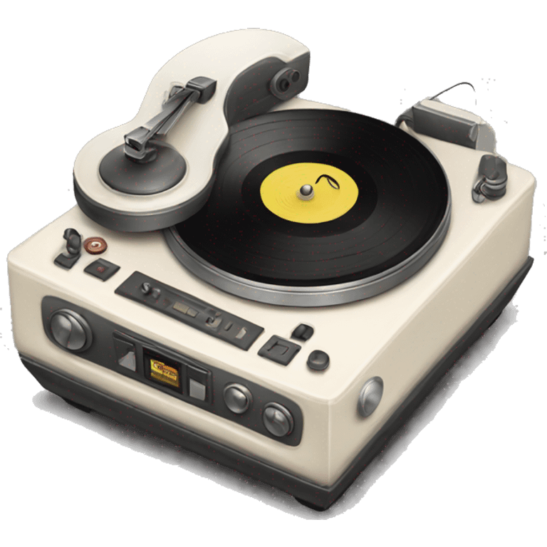 record player emoji