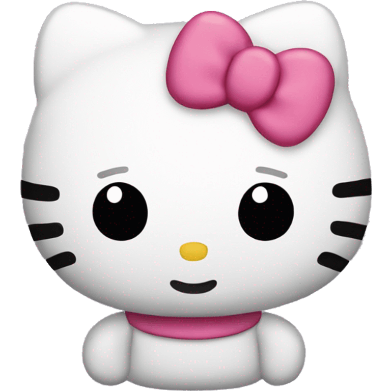 hello kitty plushie  emoji