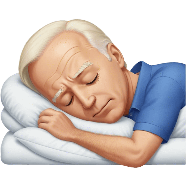 Joe Biden sleeping emoji