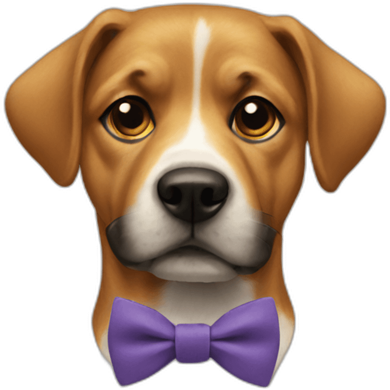 dog-bowtie emoji