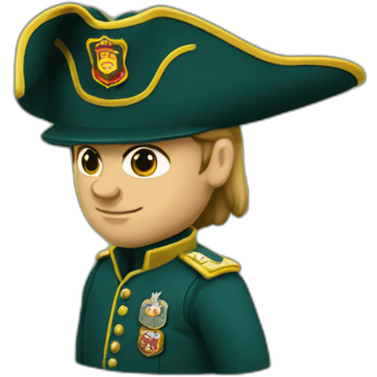 civil guard with tricorn emoji