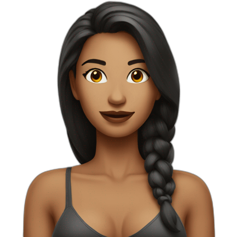 Sexy lady emoji