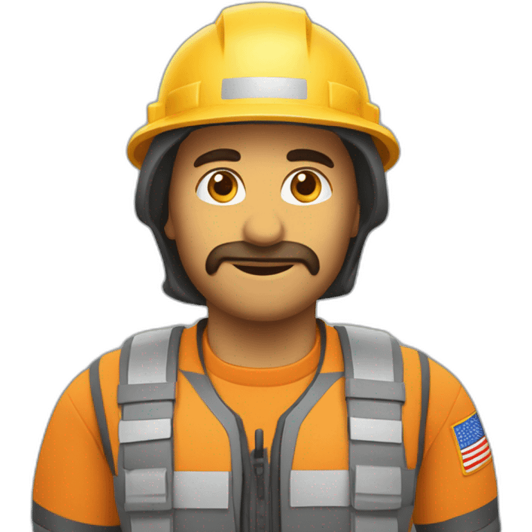 Voluntario de protección civil emoji