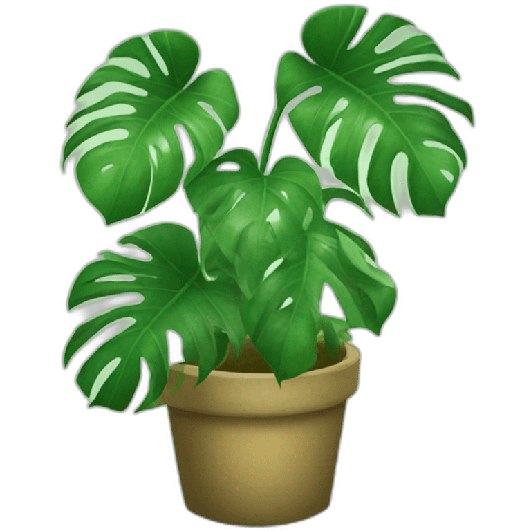 monstera emoji