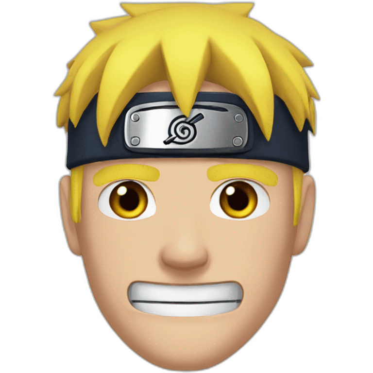 naruto qui tape hitler emoji