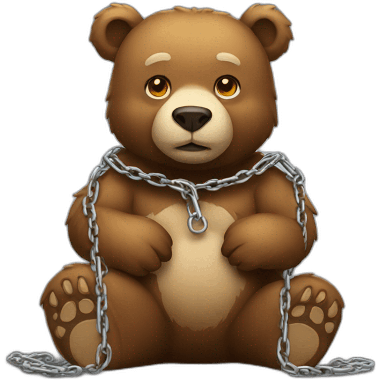 bear-wearing-a-chain- emoji