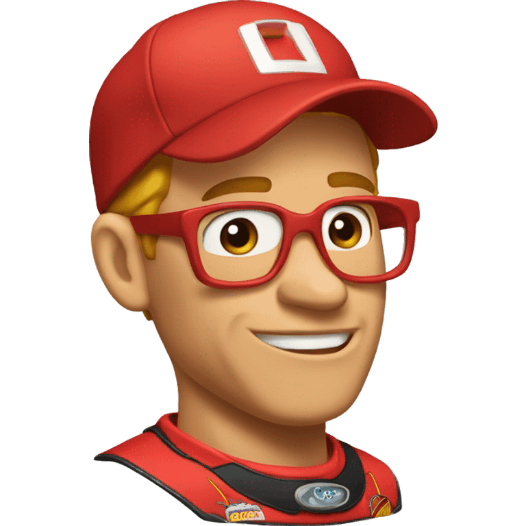 Flash McQueen affraid emoji