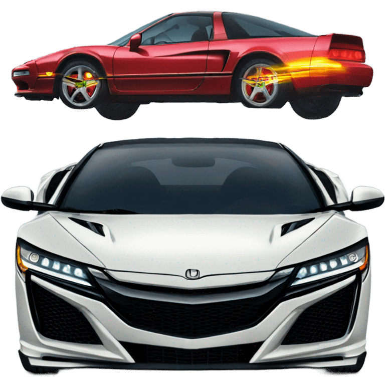 first gen honda nsx pop up lights emoji