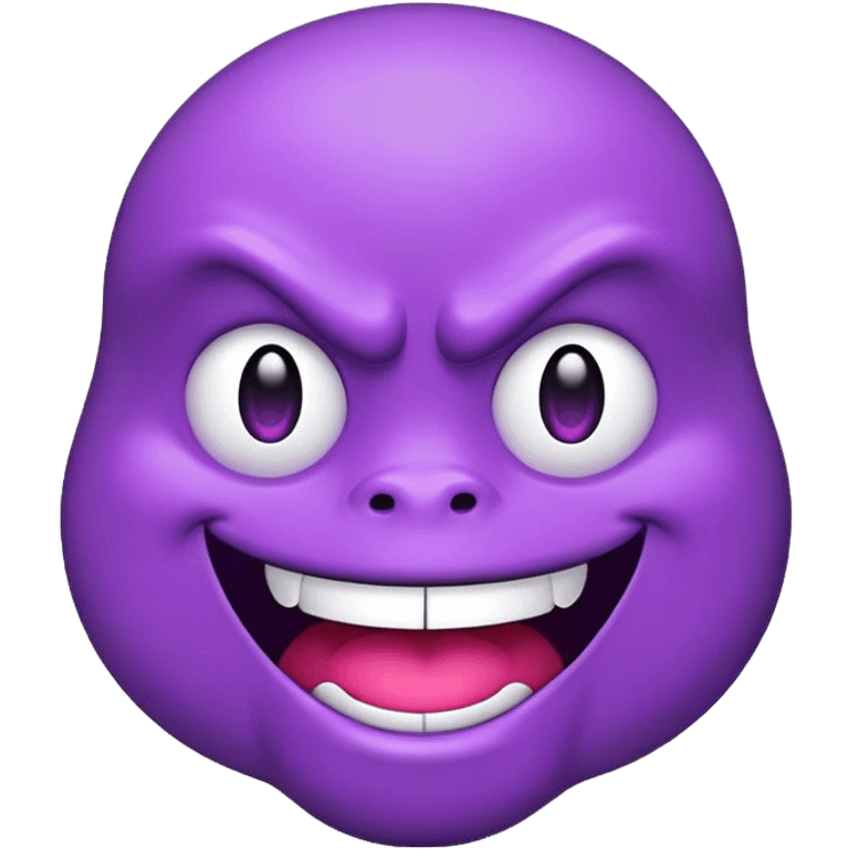 grimace emoji