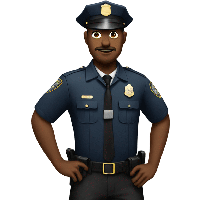 Neighborhood hoa cop emoji