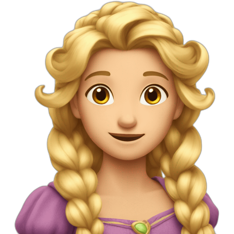 Raiponce emoji