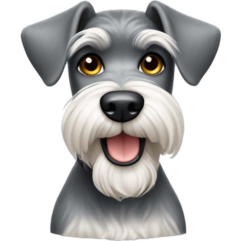 Miniature schnauzer emoji