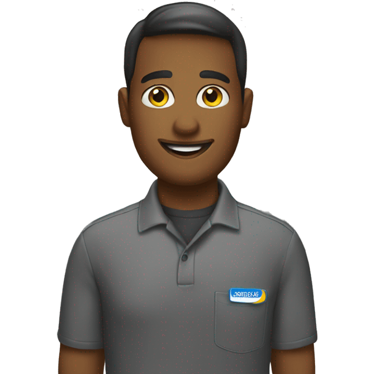 Walmart employee  emoji