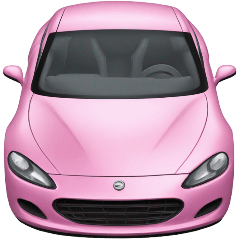 Pink car emoji