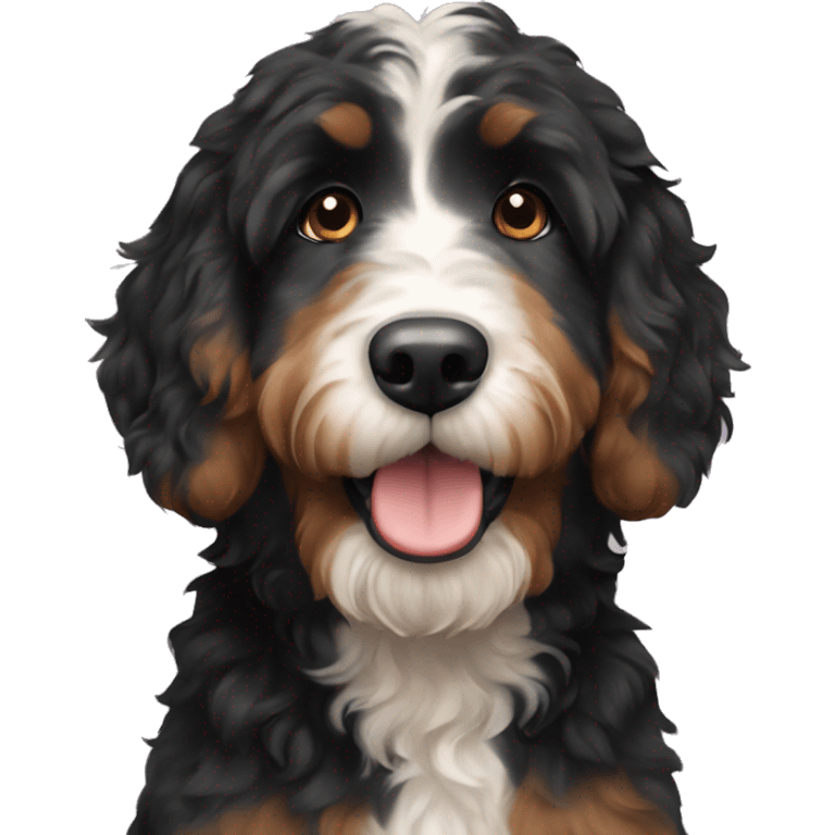 Bernedoodle emoji