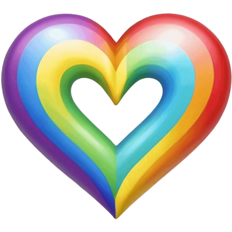 rainbow heart emoji