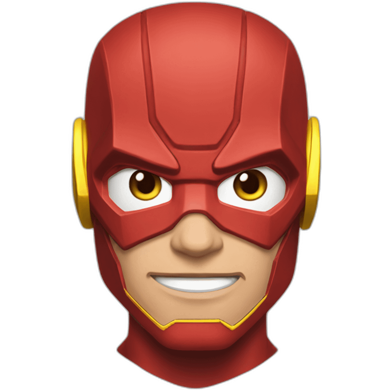 The Flash Super Hero emoji