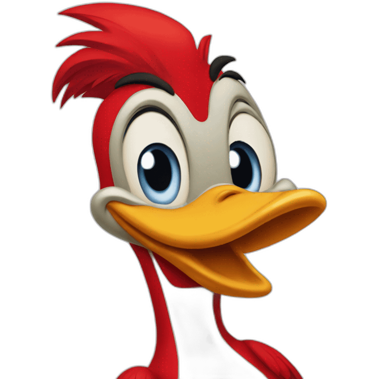 woody woodpecker Cartoon emoji