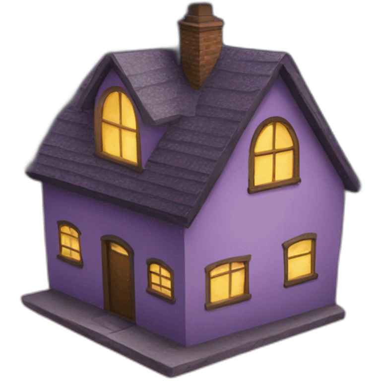 A house in universe emoji