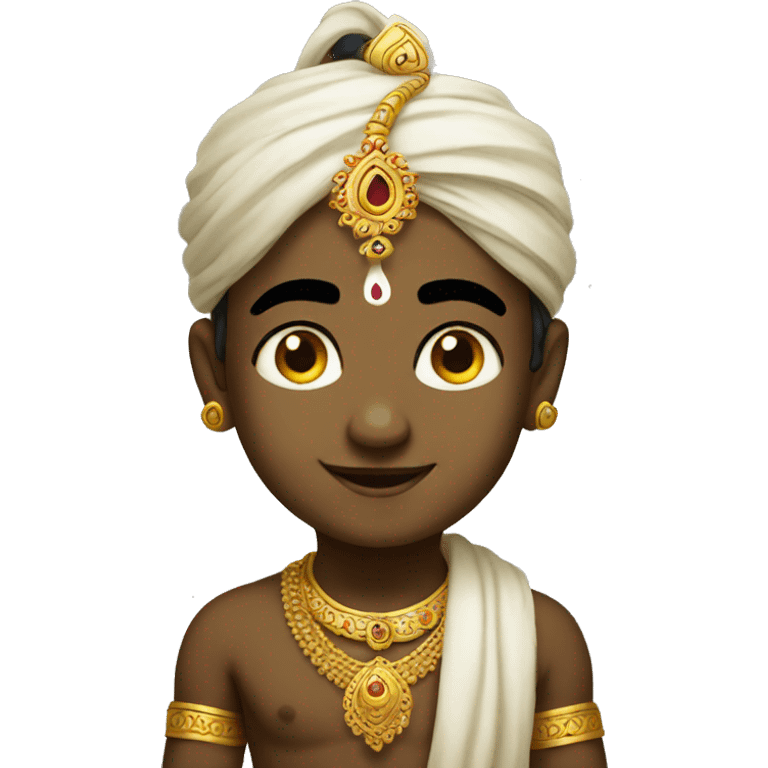 Little Krishna emoji