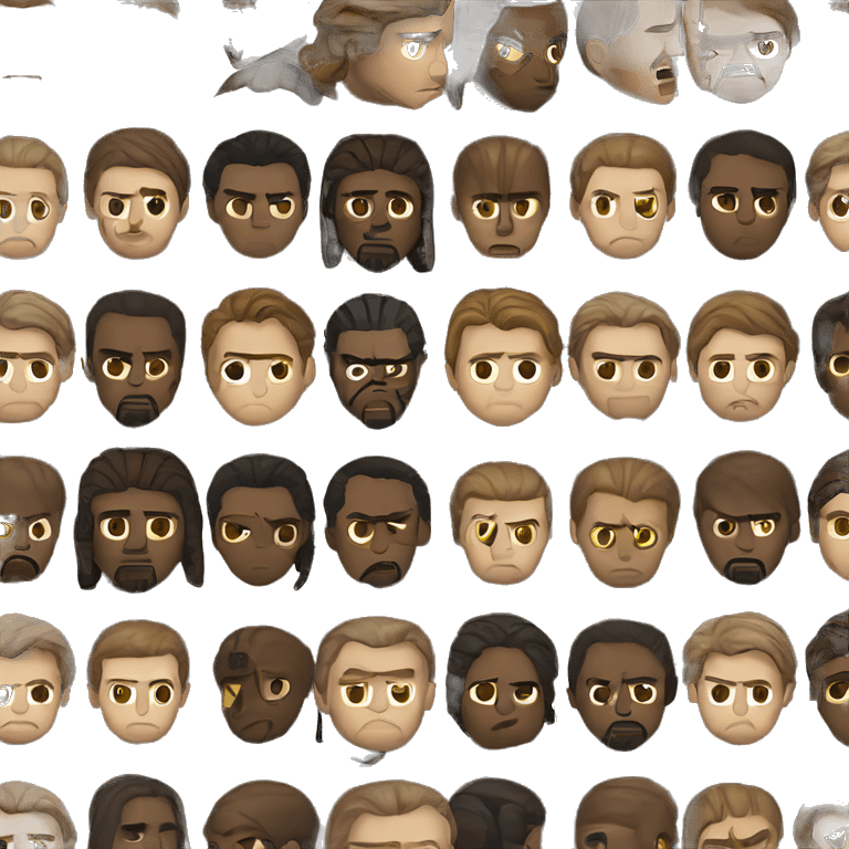 Star Wars anakin mad emoji