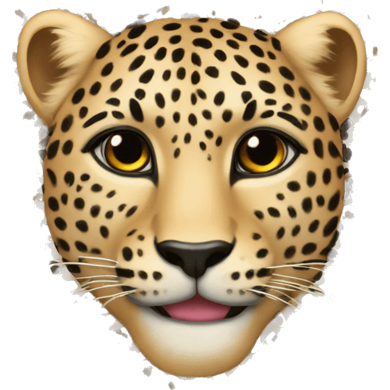  Leopard heart emoji