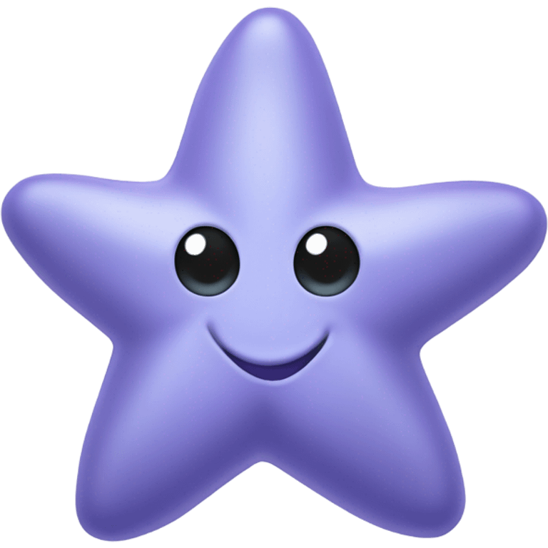 periwinkle star  emoji