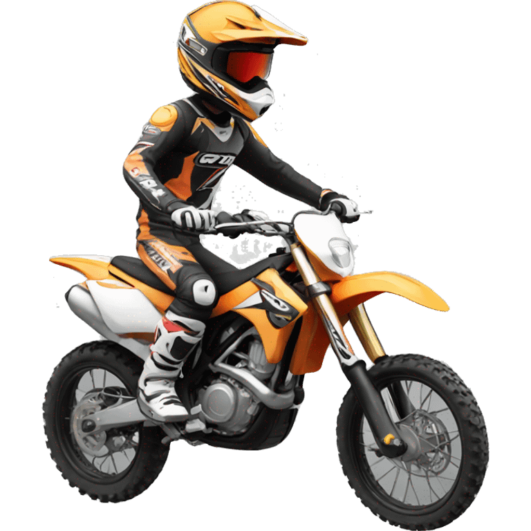 Moto cross emoji