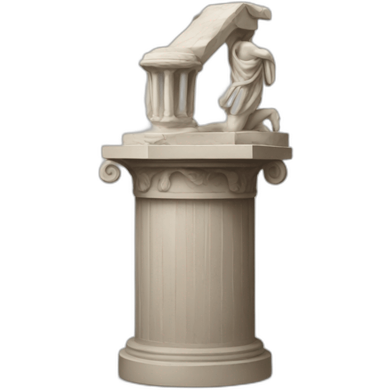 greek pedestal sacrifice emoji